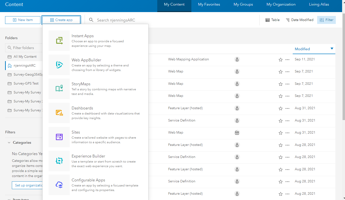 Ways to Create Web Apps – jenningsplanet